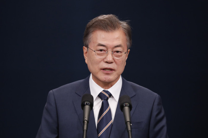 Der südkoreanische Präsident Moon Jae-In. Foto: epa/Jeon Heon-kyun