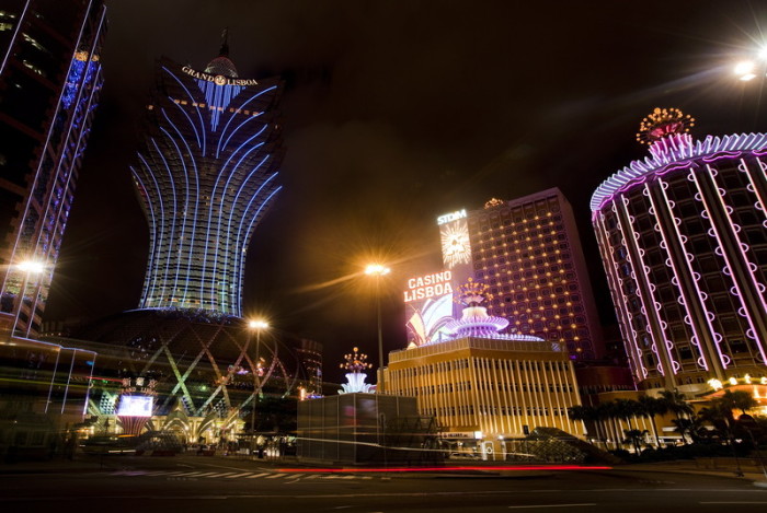 Skyline der Casino-Stadt Macao. Foto: epa/Paul Hilton
