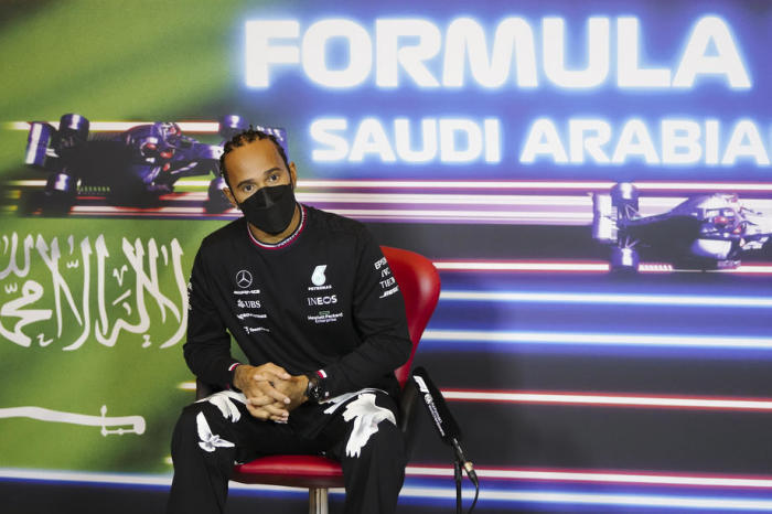 Lewis Hamilton, britischer Formel-1-Fahrer von Mercedes-AMG. Foto: epa/Hassan Ammar