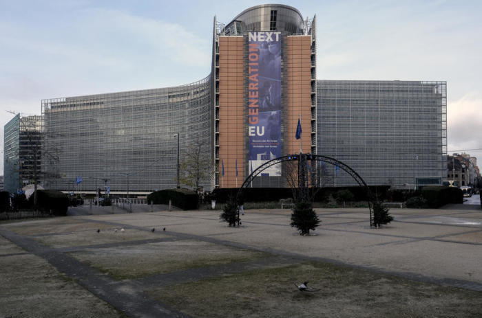 EU Kommission in Brüssel. Foto: epa/Olivier Hoslet