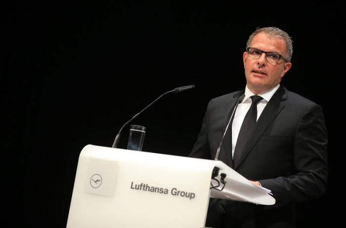 Der Vorstandsvorsitzende der Lufthansa AG, Carsten Spohr. Foto: epa/Christian Charisius