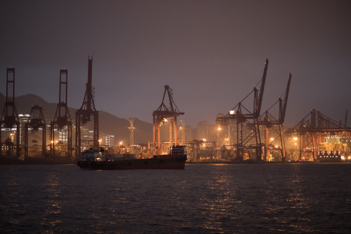 Kwai-Tsing-Containerhafen in Hongkong. Foto: epa/Jerome Favre