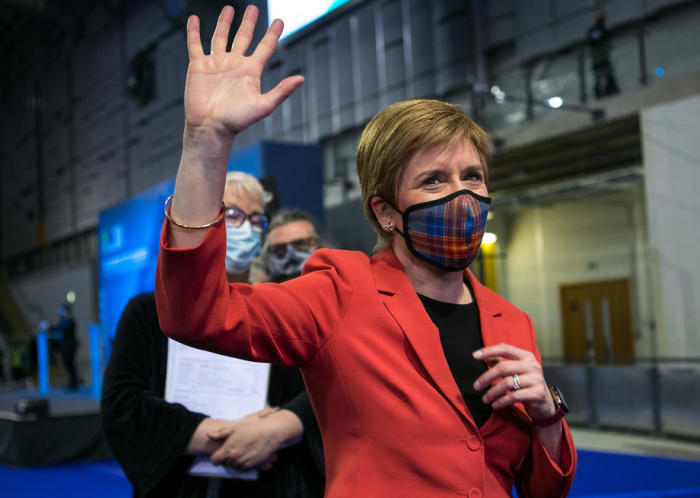 Der Erste Minister von Schottland und Vorsitzender der Scottish National Party (SNP). Foto: epa/Robert Perry