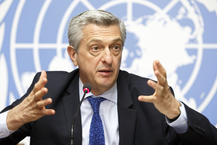 UN-Flüchtlingshochkommissar Filippo Grandi. Foto: epa/Salvatore Di Nolfi