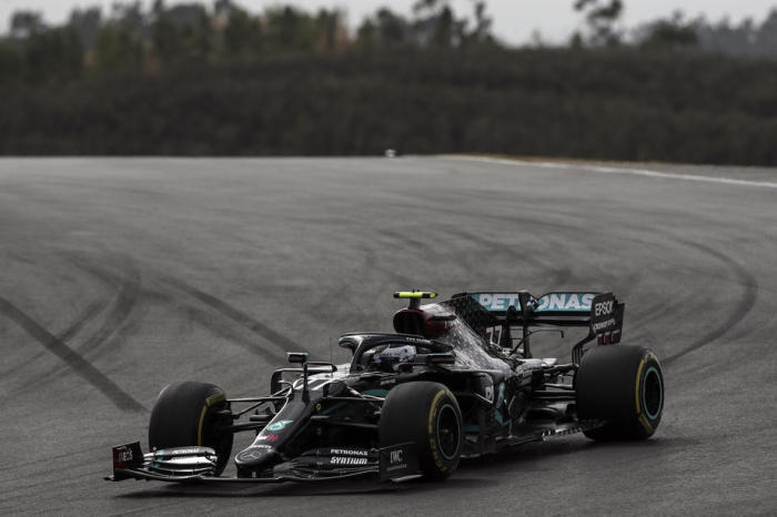 Der Finnische Formel-1-Pilot Valtteri Bottas von Mercedes-AMG. Foto: epa/Jose Sena Goulao