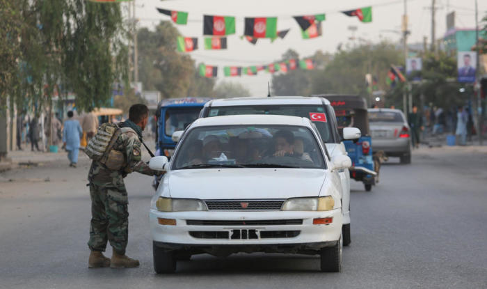 Die Taliban greifen Kundus, Afghanistan, an. Foto: epa/Stringer