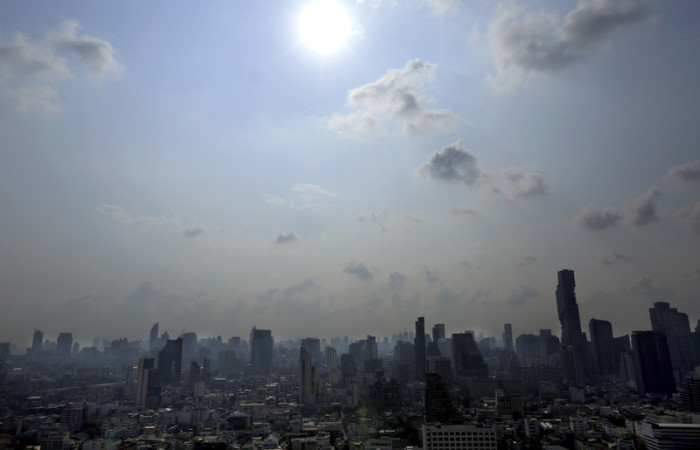 Blick auf Bangkoks Skyline. Foto: epa/Barbara Walton