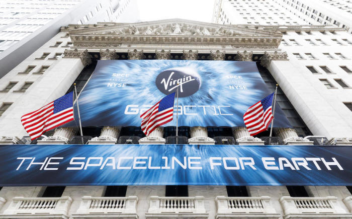 Das kommerzielle Raumfahrt- und Explorationsunternehmen ist aus dem Zusammenschluss von Virgin Galactic und Social Capital Hedosophia hervorgegangen. Foto: epa/Justin Lane