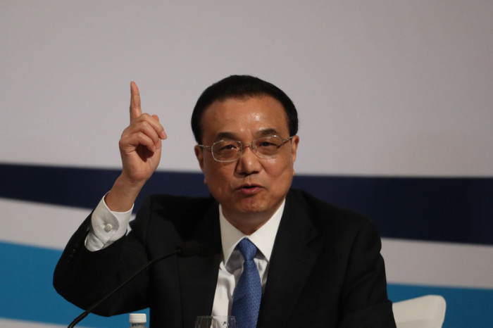 Chinesischer Premier Li Keqiang. Foto: epa/Wallace Woon