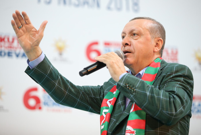 Der türkische Präsident Recep Tayyip Erdogan. Foto: epa/Turkish Presidental Press Office