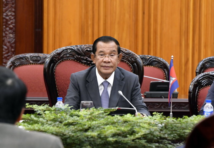 Kambodschas Dauer-Ministerpräsidenten Hun Sen. Foto: epa/Nhac Nguyen