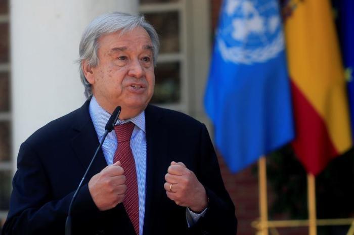 UN Generalsekretär, Antonio Guterres. Foto: epa/Fernando Alvarado