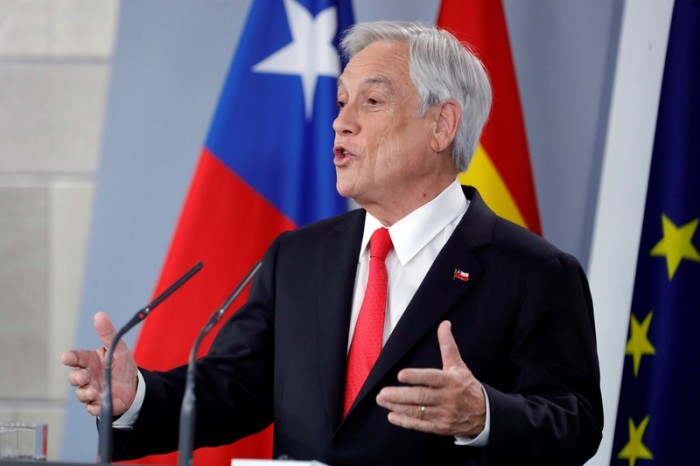 Chiles Staatschef Sebastián Piñera. Foto: epa/Juanjo Martin