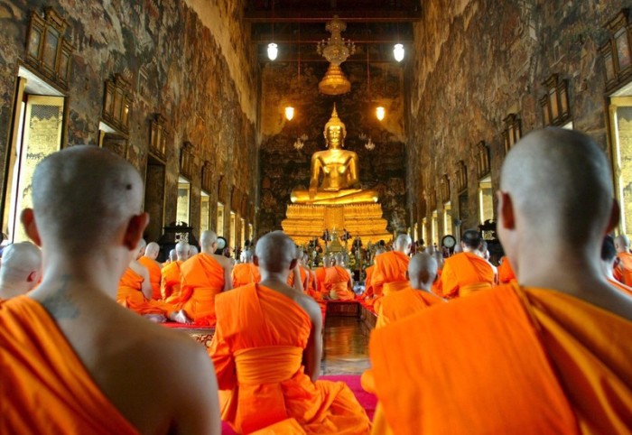 Mit Asanha Bucha und Khao Phansa stehen Anfang Juli zwei buddhistische Feiertage an. Foto: epa/Narong Sangnak