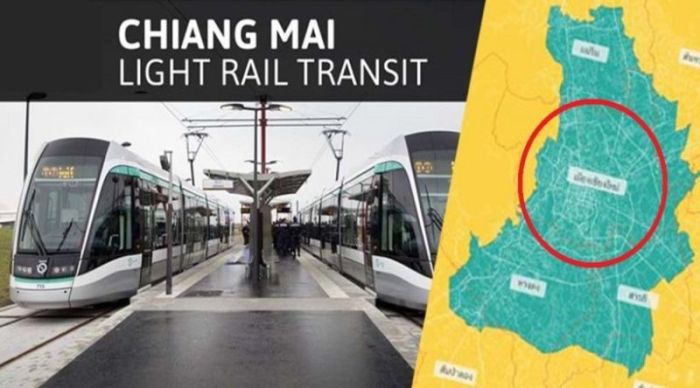 Es tut sich was beim Projekt Straßenbahn: Mit einer Machbarkeitsstudie sollen die Realisierungschancen der „Red Line“ überprüft werden. Ein modernes öffentliches Nahverkehrsmittel wird in Chiang Mai dringend benötigt. Foto: The Thaiger