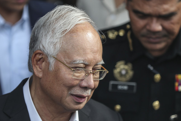Der ehemalige malaysische Ministerpräsident Najib Razak. Foto: epa/Fazry Ismail