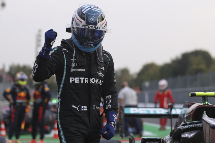Valtteri Bottas, finnischer Formel-1-Fahrer von Mercedes-AMG Petronas. Foto: epa/Schamil Schumatowlars Baron