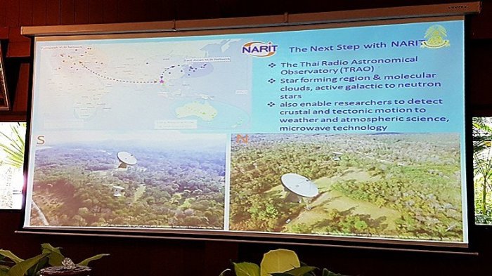 In Chiang Mai sollen zwei Radioteleskope errichtet werden. Foto: National News Bureau Of Thailand