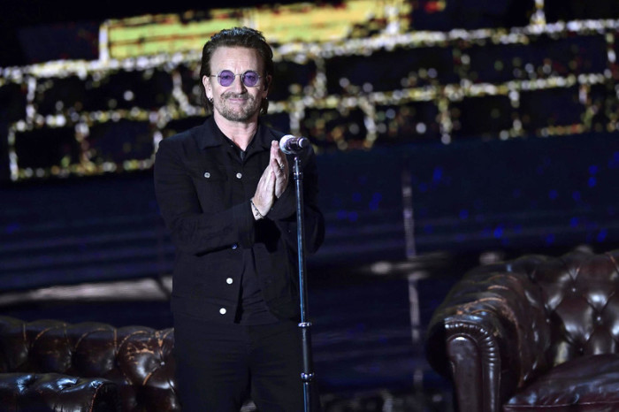 U2-Sänger Bono. Foto: epa/Flavio Lo Scalzo