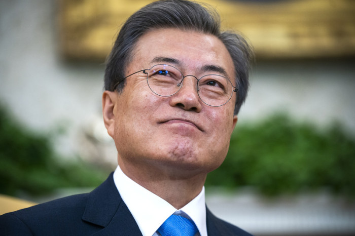 Südkoreas Präsident Moon Jae. Foto: epa/Jim Lo Scalzo