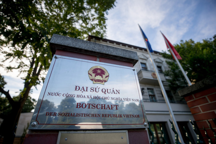  Botschaft der Sozialistischen Republik Vietnam in Berlin. Foto: epa/Alexander Becher