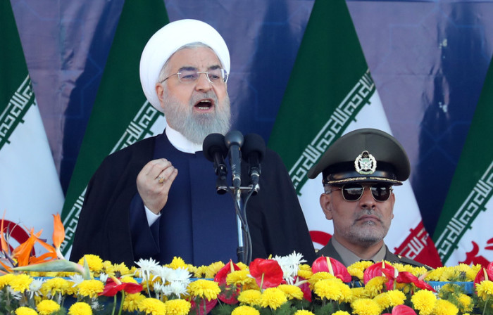 Der iranische Präsident Hassan Ruhani. Foto: epa/Abedin Taherkenareh