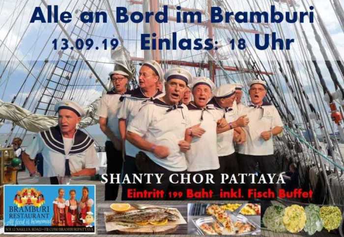 Chanty-Chor live im Bramburi