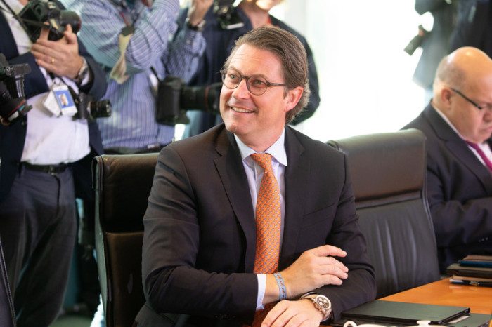 Bundesverkehrsminister Andreas Scheuer. Foto: epa/Omer Messinger