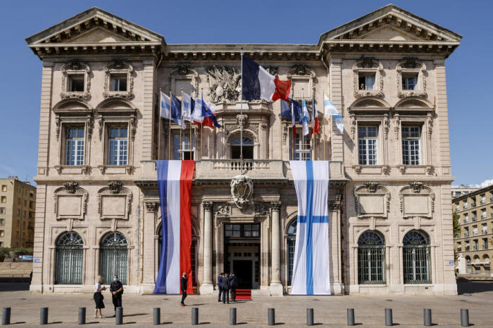 Das Rathaus in Marseille. Foto: epa/Ludovic Marin / Pool
