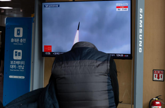 Reaktionen in Seoul auf die Raketenstarts von Pjöngjang. Foto: epa/Jeon Heon-kyun