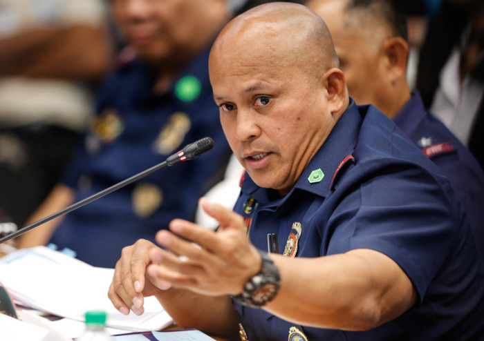  Polizeichef General Ronald Dela Rosa. Foto: epa/Mark R. Cristino