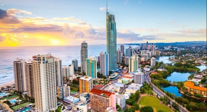 Skyline der australischen Stadt Gold Coast. Foto: The Nation