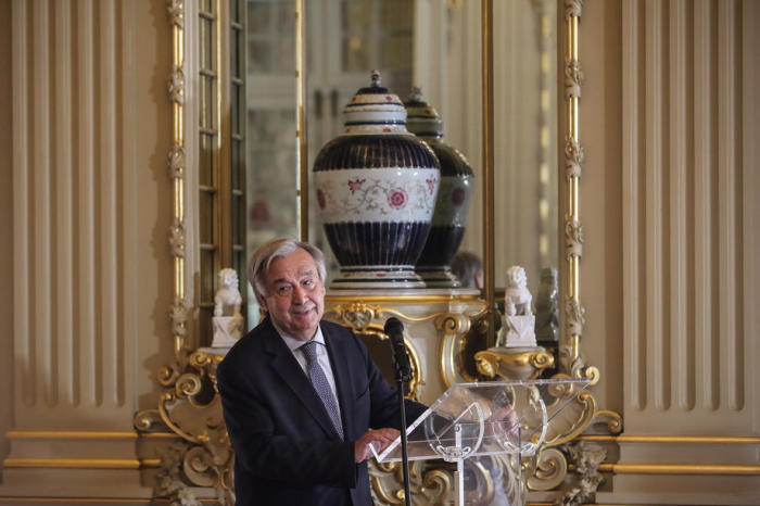 UN Generalsekretär António Guterres. Foto: epa/MÁrio Cruz