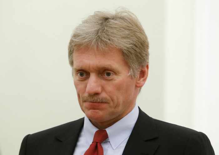 Kremlsprecher Dmitri Peskow. Foto: epa/Sergei Karpukhin