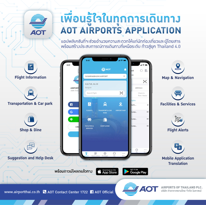 Flughafenbetreiber AoT hat eine neue App lanciert, mit der alle Angelegenheiten rund um den Flug erledigt werden können. Foto: AoT