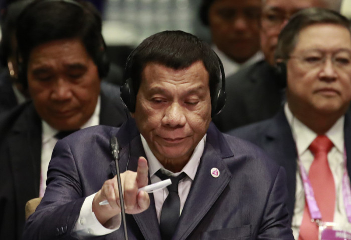 Philippinenpräsident Rodrigo Duterte. Foto: epa/How Hwee Young