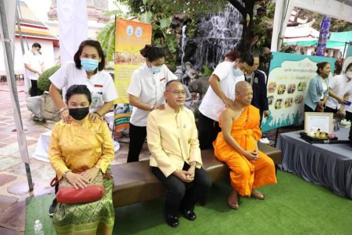 Massage-Festival im Wat Pho