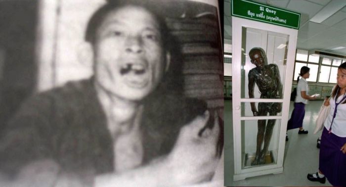 Si Quey gehört in Thailand zum Volksgut. Seit Jahrzehnten drohen Eltern ihren Kindern mit dem Serienmörder aus China. Heute noch wird sein Leichnam in einem Museum zur Schau gestellt. Muss der Tote nicht endlich seine Ruhe bekommen? Foto: The Nation