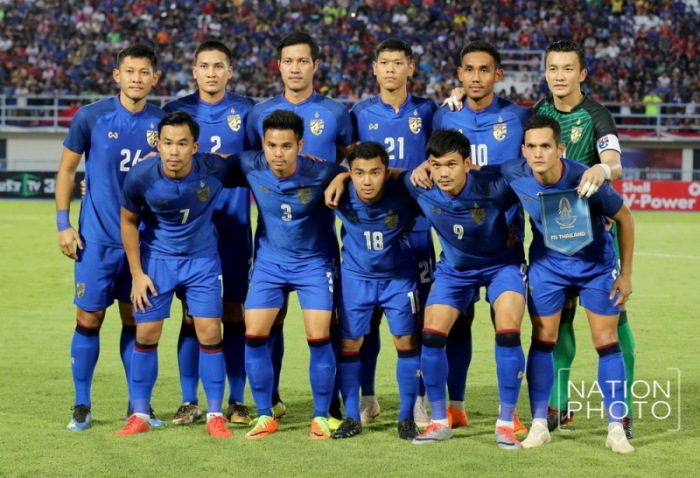 Thailands Nationalteam will bei den Asienmeisterschaften auf jeden Fall die K.-o.-Runde erreichen. Foto: The Nation
