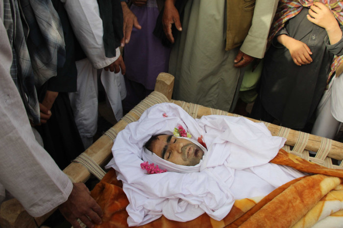 Afghanischer Journalist in Kandahar getötet. Foto: epa/Muhammad Sadiq