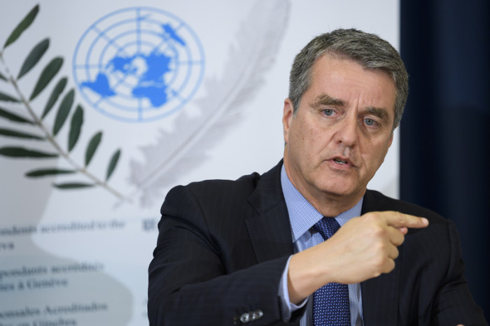 Generaldirektor der Welthandelsorganisation (WTO) Roberto Azevêdo. Foto: epa/Martial Trezzini