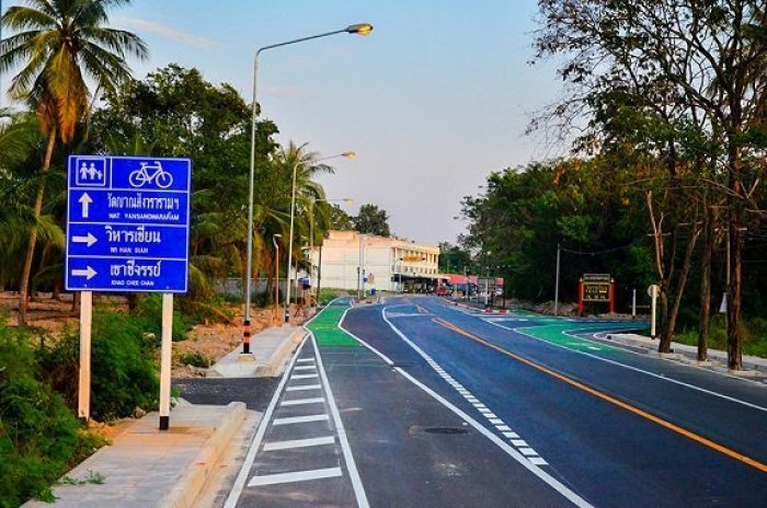 Ein über 13 Kilometer langer Radweg lockt zum Radeln durch das reizvolle Umland von Pattaya. Foto: Manager Online