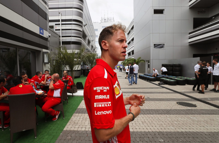 Sebastian Vettel. Foto: epa/Yuri Kochetkov