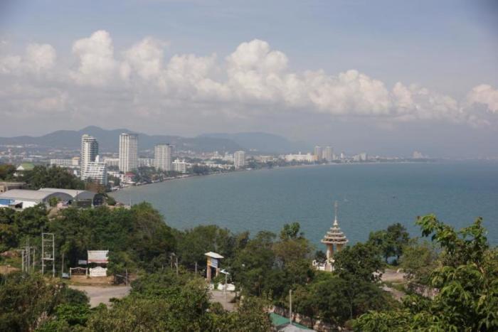 Blick auf die Bucht von Hua Hin. Archivbild: Jahner