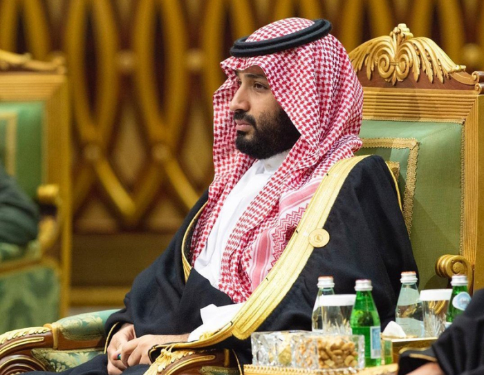 Saudi-Arabiens Kronprinz Mohammed bin Salman Saudi ist bei der 40. Tagung des Golf-Kooperationsrates (GCC) zu Gast. Foto: -/Saudi Press Agency/dpa