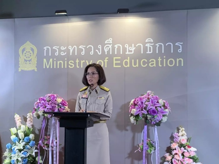 Thailands neue Bildungsministerin Trinuch Thienthong. Bild: MCOT