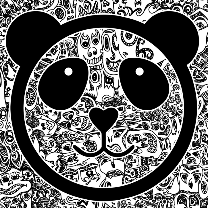 Das Werk «Großer Panda» von Romulo Kuranyi (undatiert). Die Naturschutzorganisation WWF will den Hype um virtuelle Kunst und die digitalen Echtheitszertifikate NFT nutzen, um auf die Lage bedrohter Tierarten aufmer... Foto: Romulo Kuranyi/Wwf/dpa