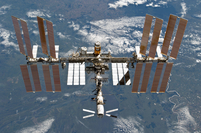 Die Raumstation ISS. Foto: Wikimedia/Nasa