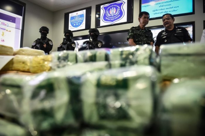 Thailand wird mit vorwiegend synthetischen Drogen aus den Nachbarländern regelrecht überschwemmt. Foto: The Nation