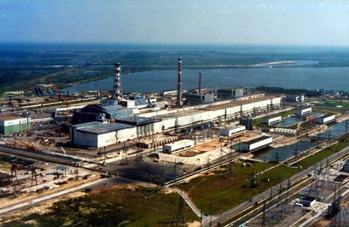 Luftbild von Tschernobyl. Archivfoto: epa/Wikipedia